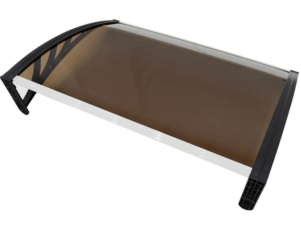 30"*40" Polycarbonate Awning Dark Brown M47658