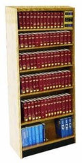 Walnut Standard Bookcase Z18762