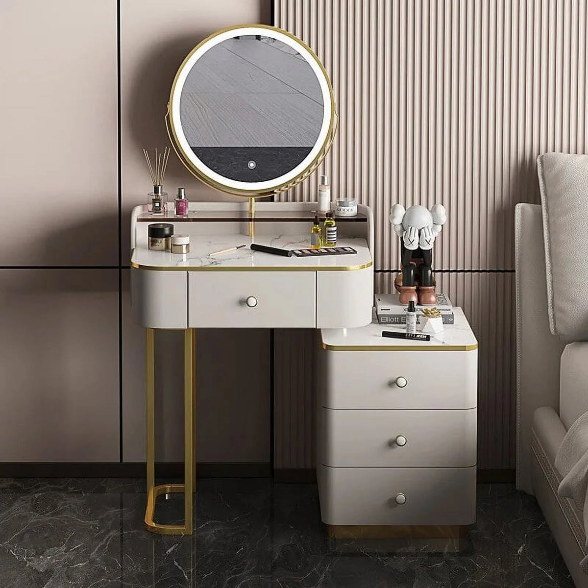 Multifunctional Storage Cabinet Dressing Table Dresser D963