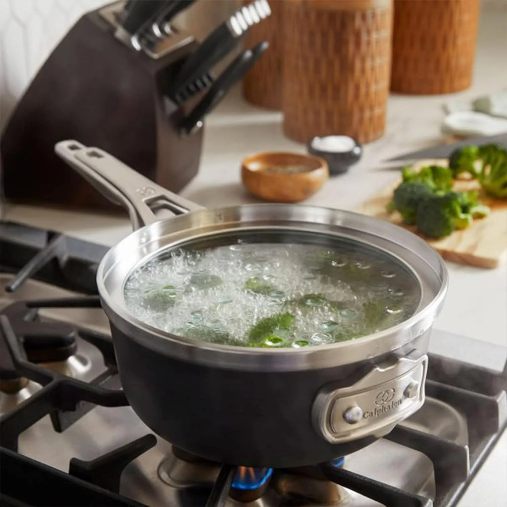 1.5 Quart Nonstick Sauce Pan with Lid U54683