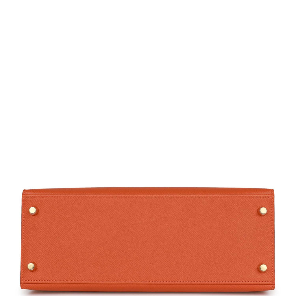 Orange Epsom Leather Bag Q232