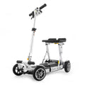 Silver 4 Wheels Collapsible Mobility Scooter T8904