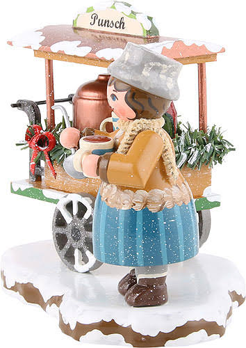Winter Children Glogg Cart (8cm/3.1 inch) L9886