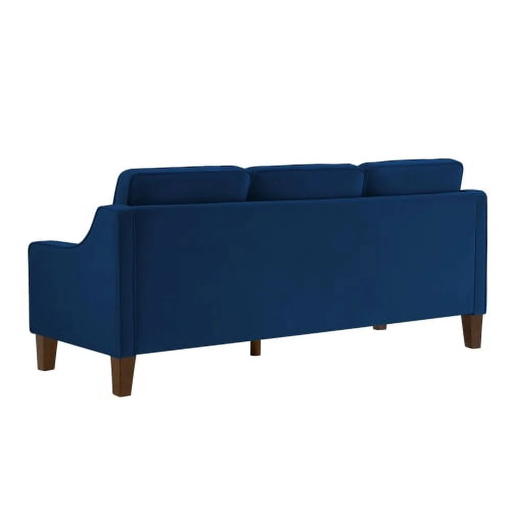 3 Piece Sofa Couch with Scooped Armrest W42887