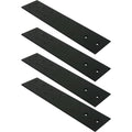 Black 3-1/2-inches x 16-inches 300lb 4-Pack C506