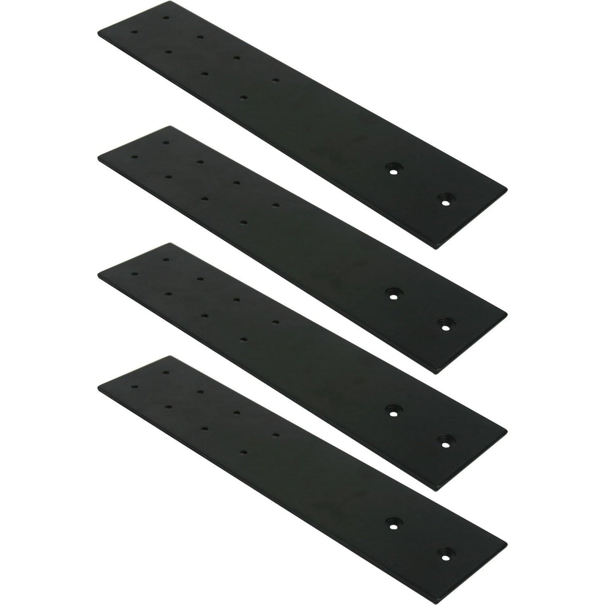 Black 3-1/2-inches x 16-inches 300lb 4-Pack C506