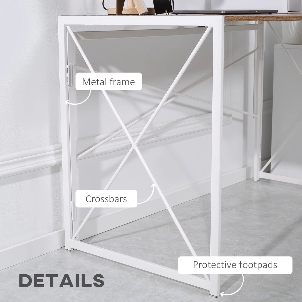47.25" Folding Computer Writing Desk I237639
