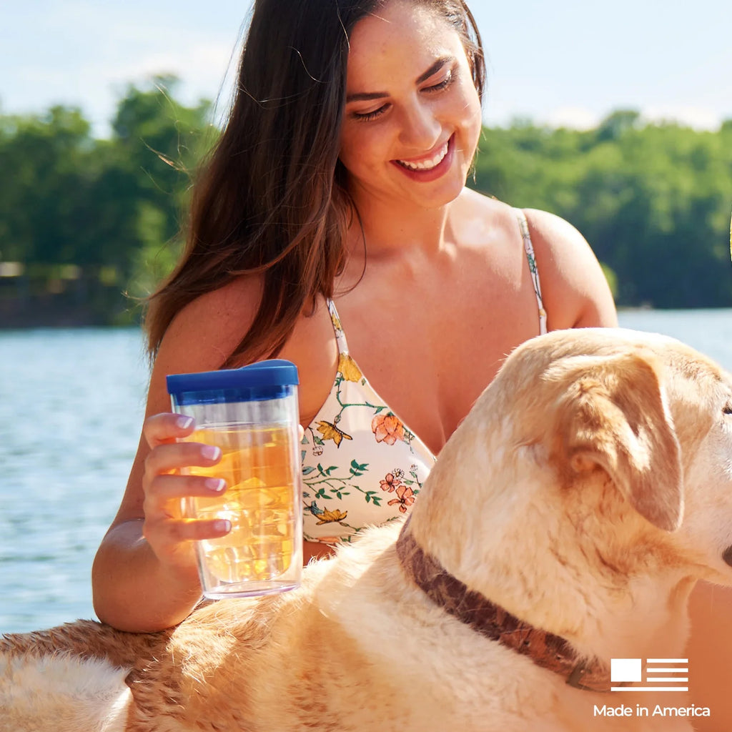 Double Walled Insulated Tumbler Travel Cup, 16oz G622675
