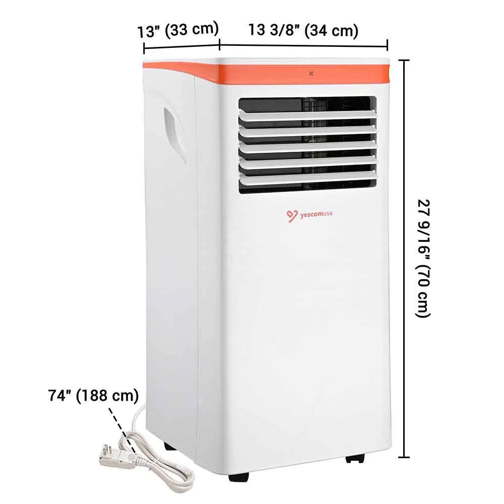 10,000 BTU 4-in-1 Portable Air Conditioner Dehumidifier E996952