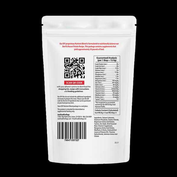 Beef & Russet Potato Dog Food P836849