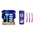 5 Moisturizing Razor Blade Refills with Shower Hanger, 6 Count A713