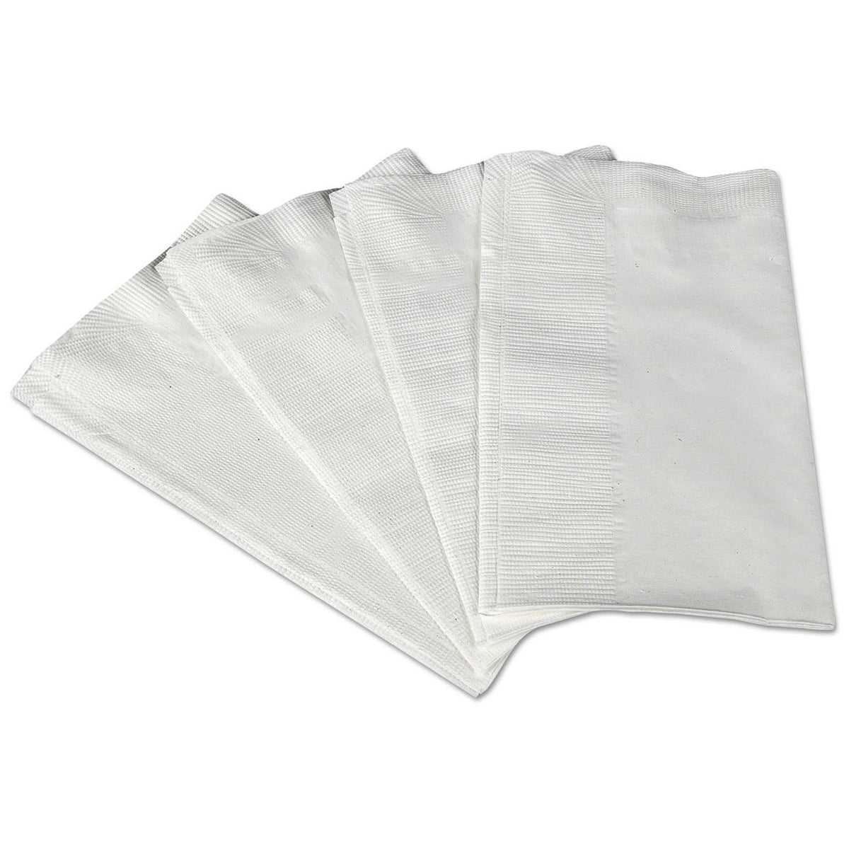 White 2-Ply Dinner Napkins F93681