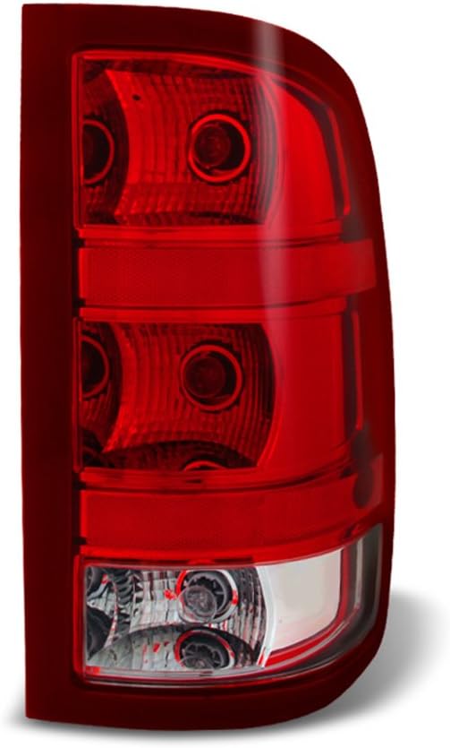 2007-2013 GMC Sierra Rear Replacement Tail Light Driver Side Pack of 2 C20174