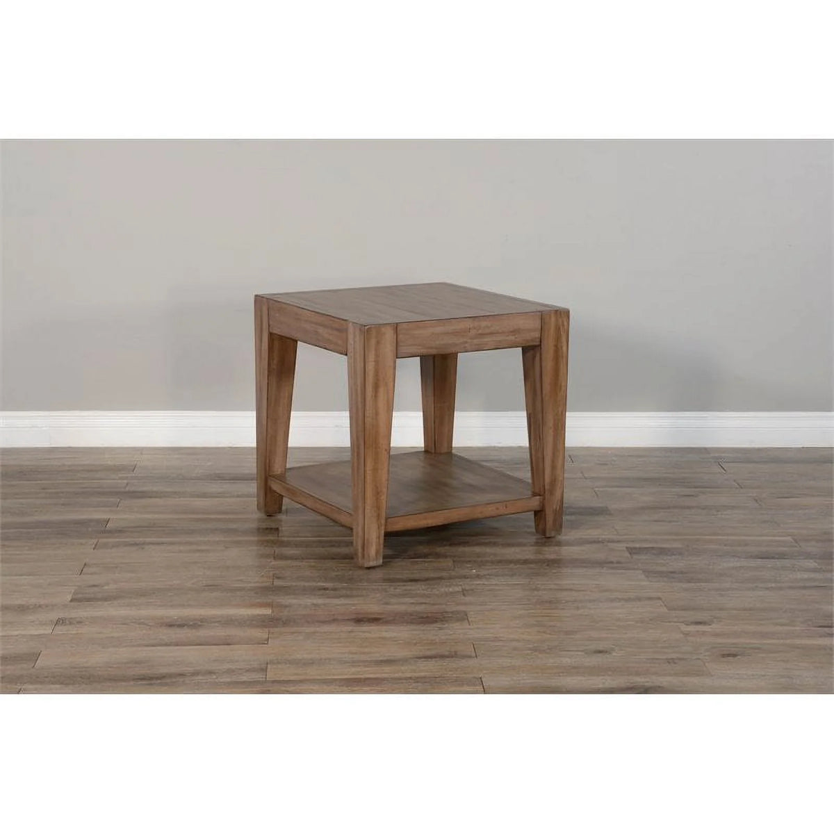 24" Mid-Century Wood End Table Set of 2 Z23464