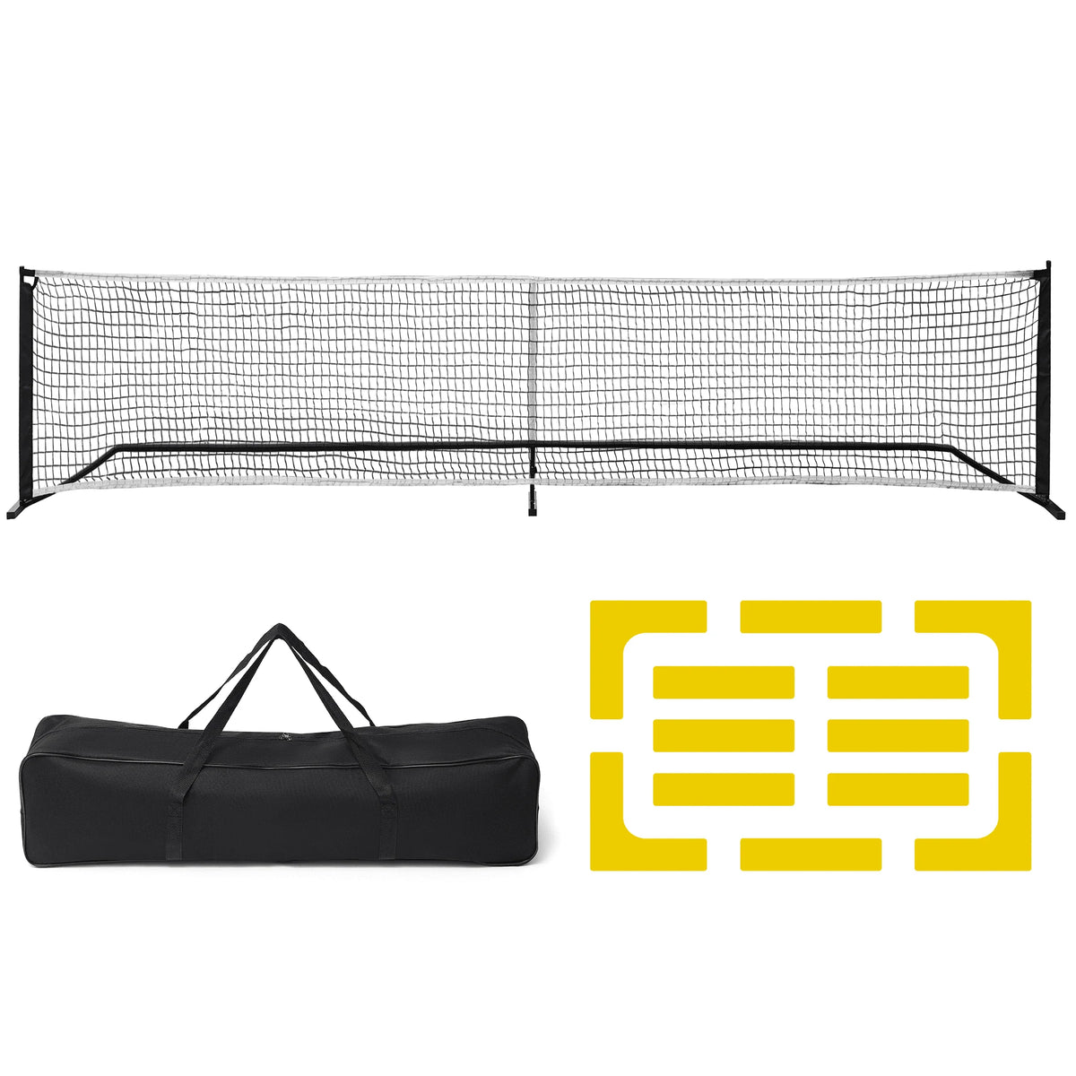 22 FT Portable Pickleball Net with Carrying Bag L29683