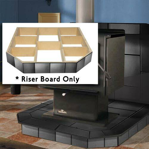 Black Hearth Pad Riser N7240