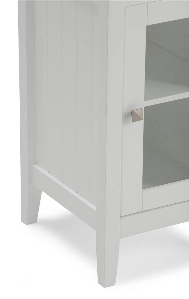 Pure White Floor Storage Bath Cabinet K273771
