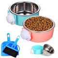 Stainless Steel Dog Crate Bowl V199