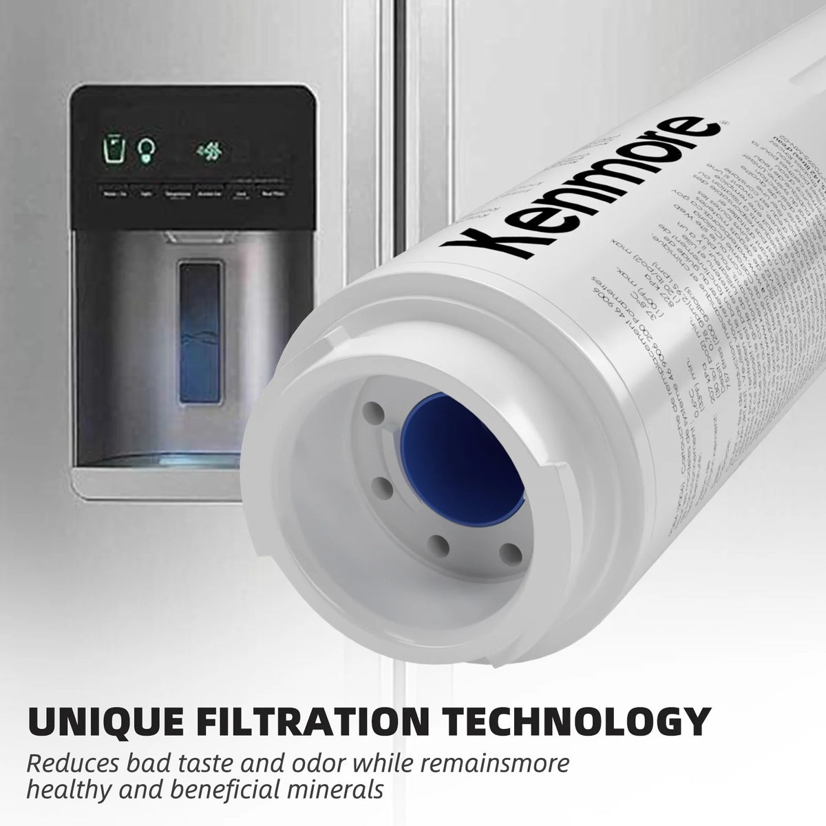 2 Packs Refrigerator Water Filter Cartridge Z331120