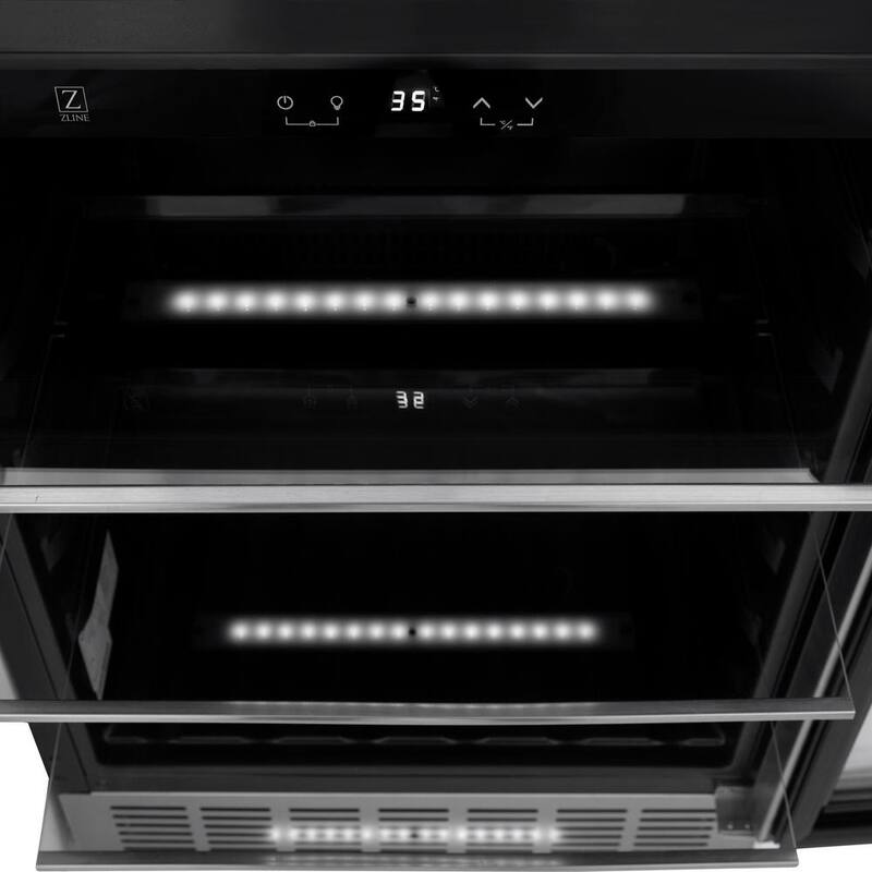 24 in. Single Zone 154-Can Stainless Steel Beverage Fridge C2481