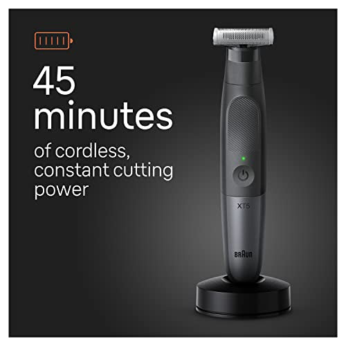 Hybrid Electric Beard Trimmer & Body Shaver, Waterproof I194385