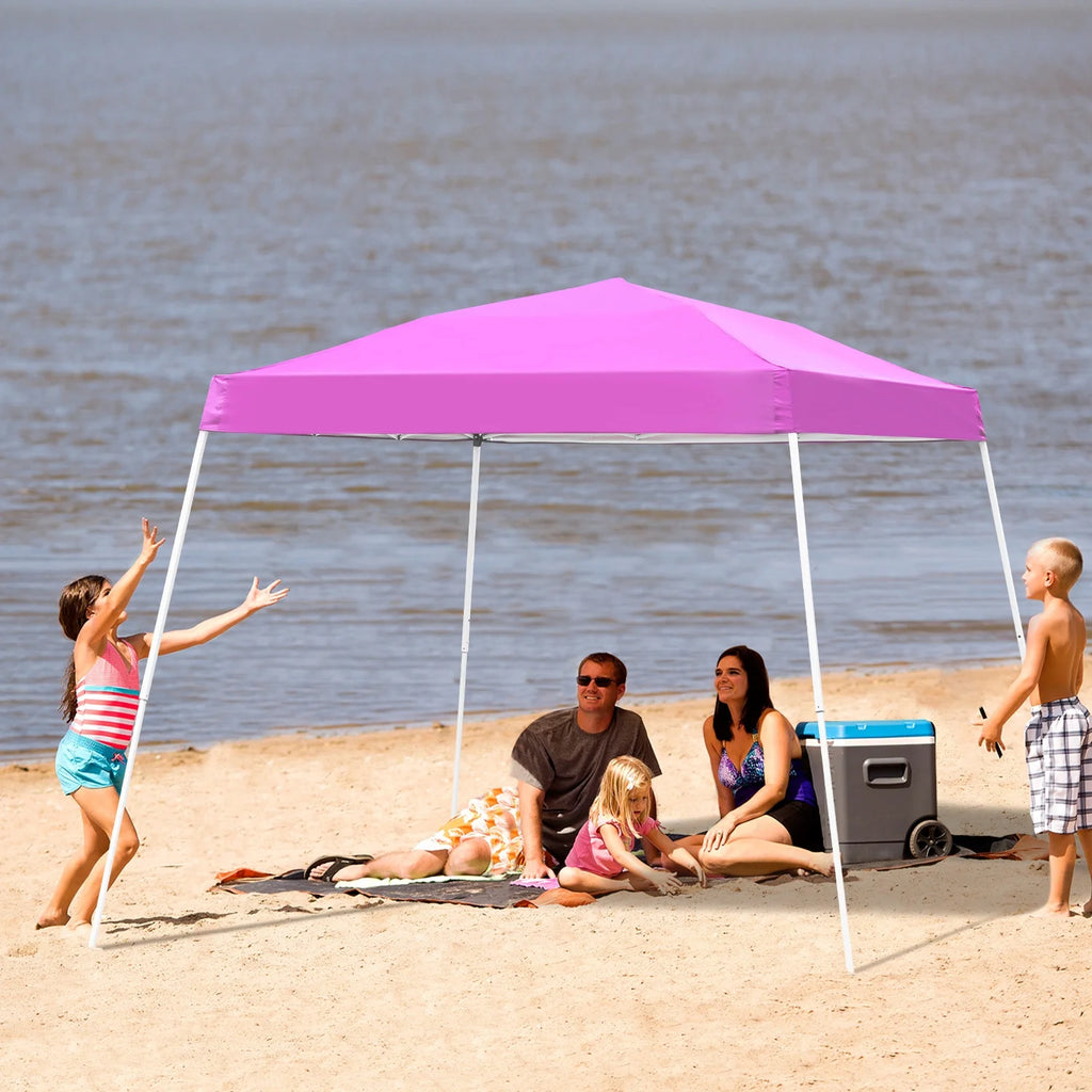 10'x10' Pop Up Canopy Tent with Carrying Bag T945