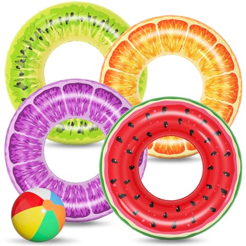 Inflatable Pool Floats 4 Pack T907713