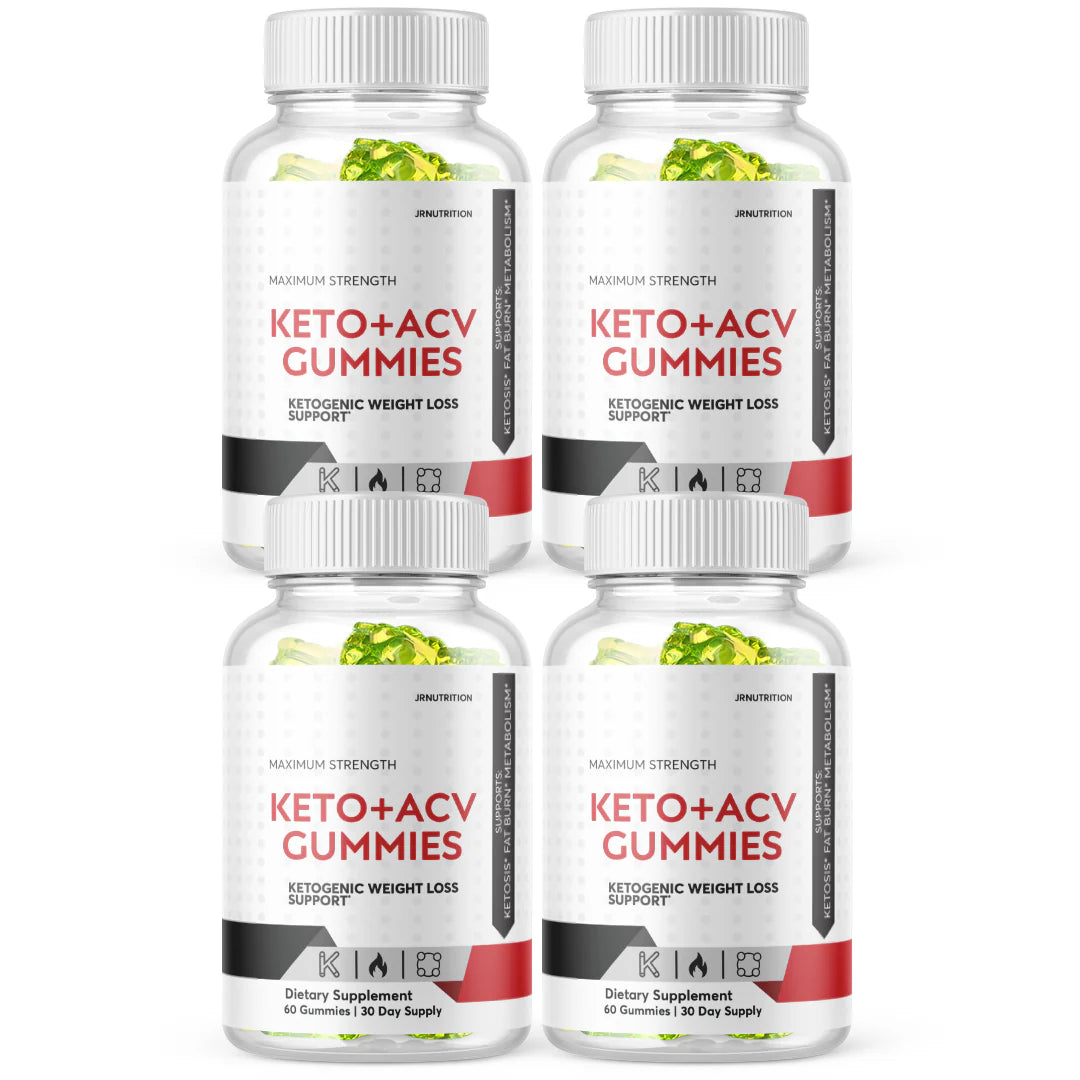Keto ACV Gummies Maximum Strength 4 Bottles N635