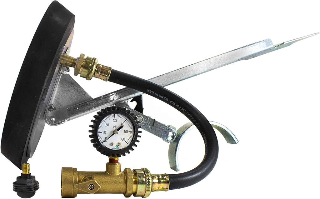 8 Inch Test Tee Mechanical Test Plug with Adjustable Leg A5627