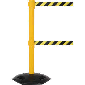 Black Retractable Belt Barrier E62774