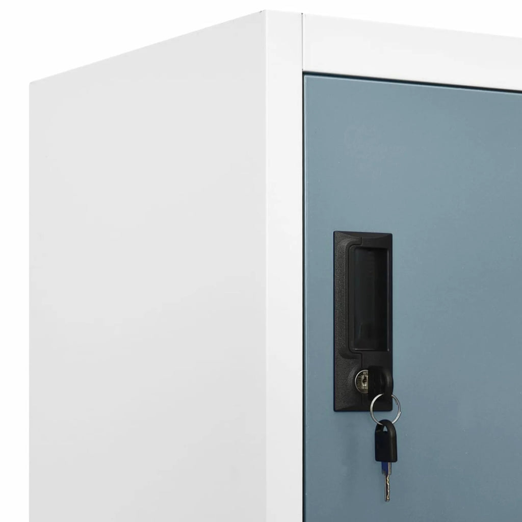 9 Lockable Doors Steel Storage Cabinet K9629