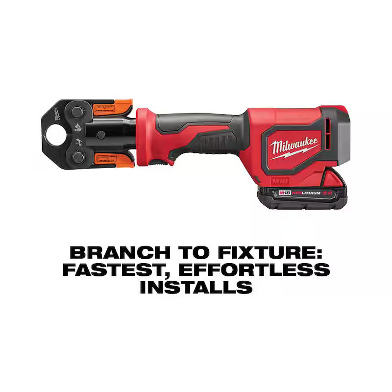 18V Cordless PEX Press Tool Kit with 2.0Ah Batteries & Charger B28476