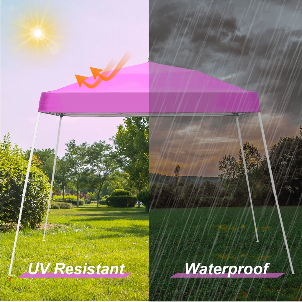 10'x10' Pop Up Canopy Tent with Carrying Bag T945