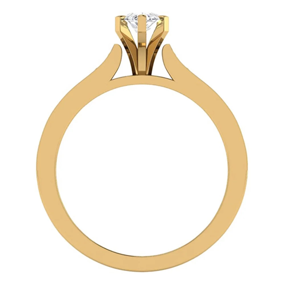 Marquise Cut Diamond Ring 14K Gold 1.00 CT TW H408371