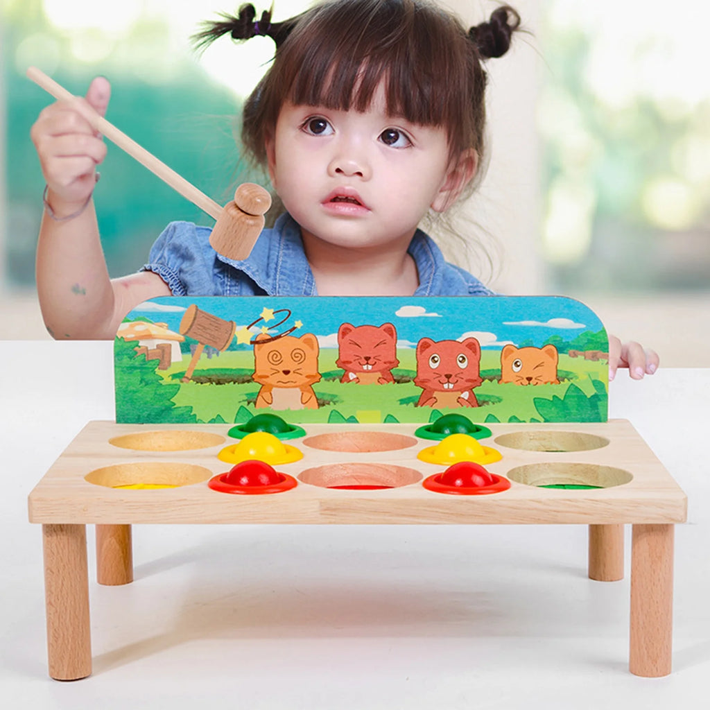Interactive Whack-a-mole Game Toy with Base Plate B904492