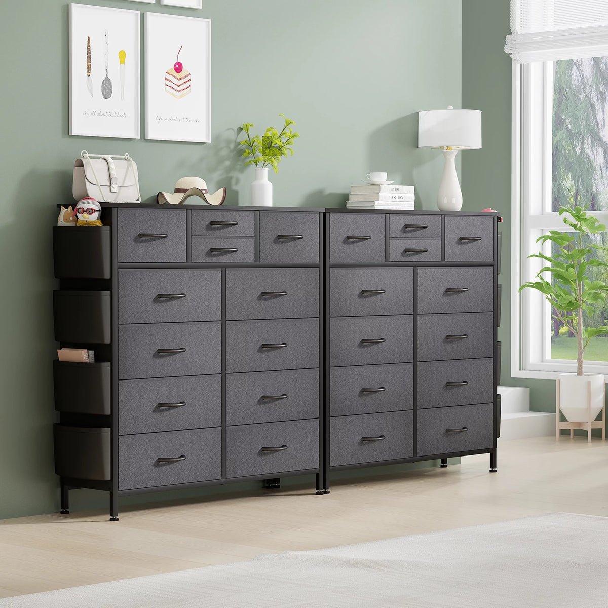 Rustic Brown 12 Drawer Dresser W500200