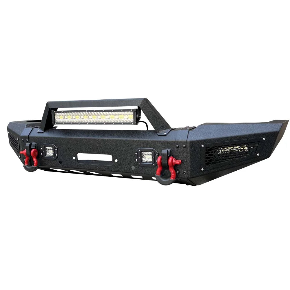 Front Rear Bumpers for 1998-2003 Dodge Durango with Winch Seat (Steel) U75950