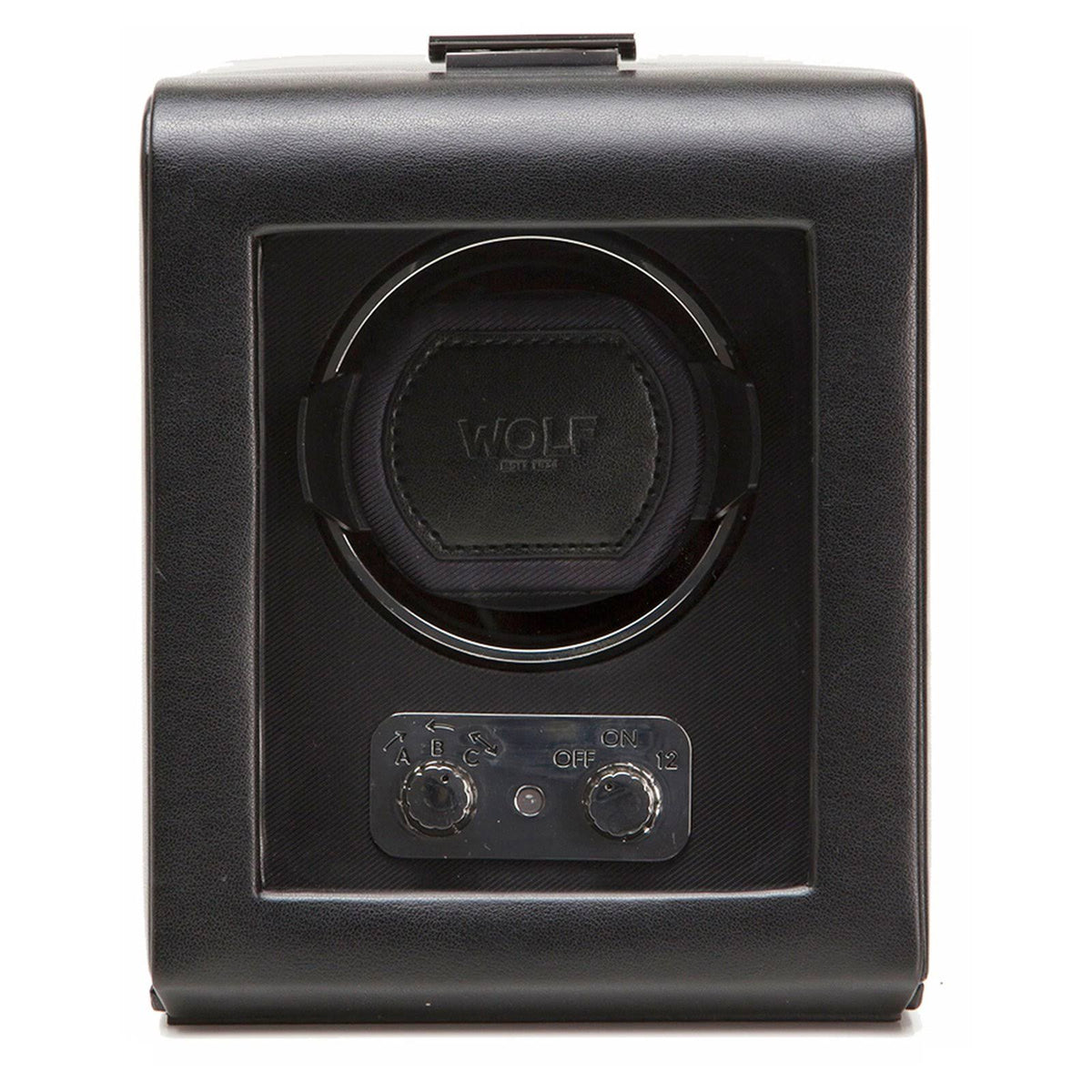Black Single Watch Winder with Storage T39927