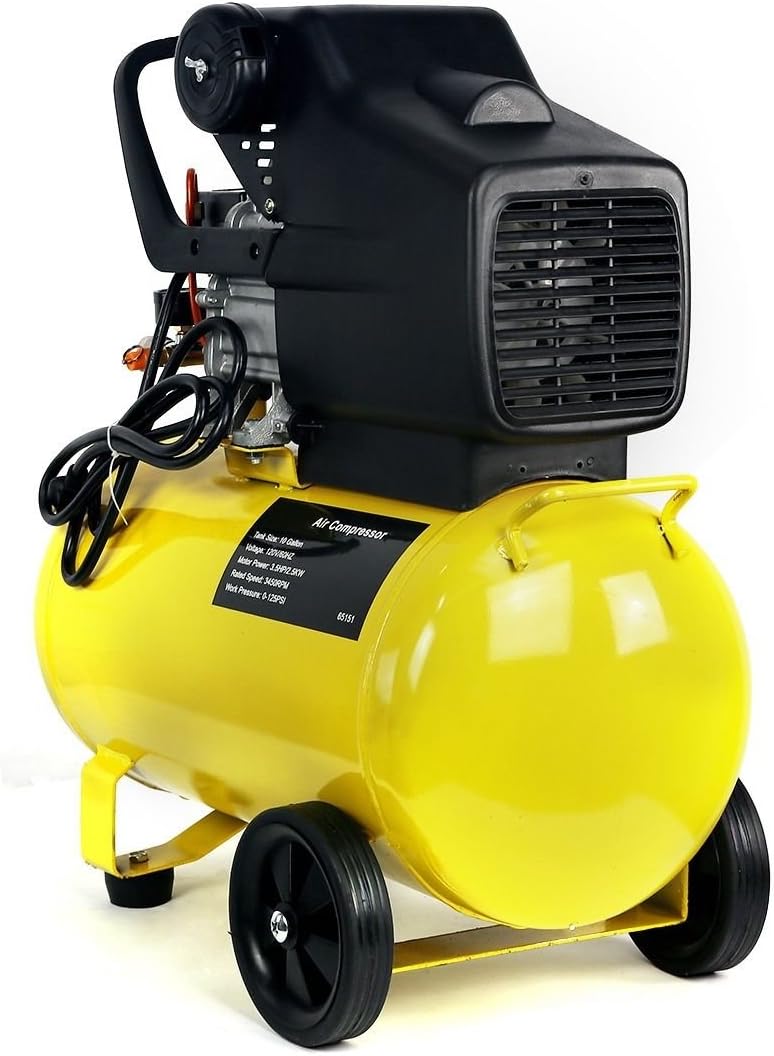 10 Gallon 125PSI Gas Air Compressor M402