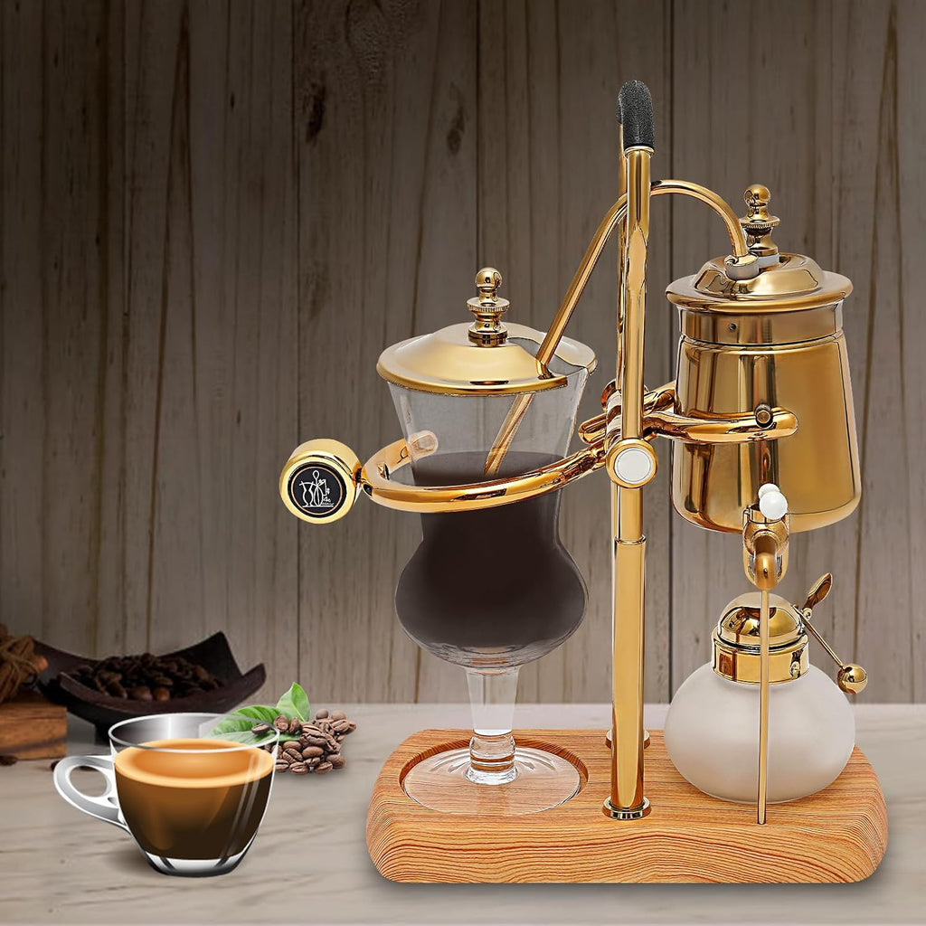 Gold Siphon Coffee Maker Q79379
