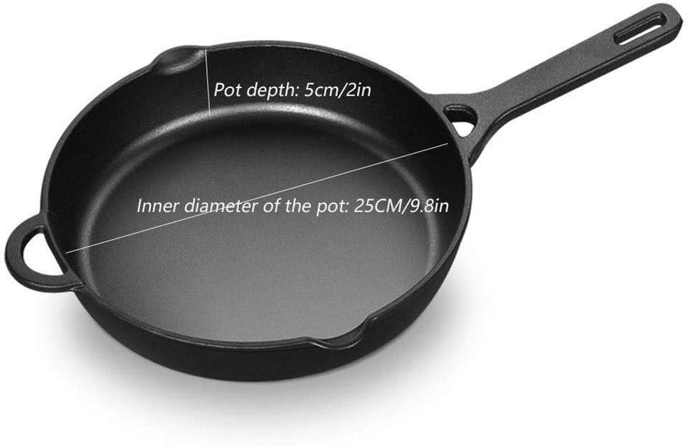 Pre-Seasoned Cast Iron Skillet Cookware H93792
