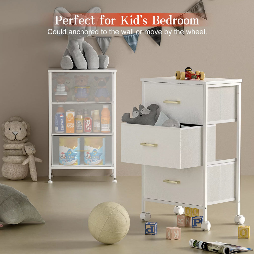 3 Drawer Nightstand G308