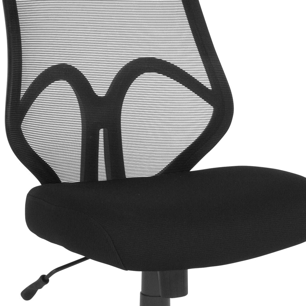 High Back Black Mesh Office Chair P7228