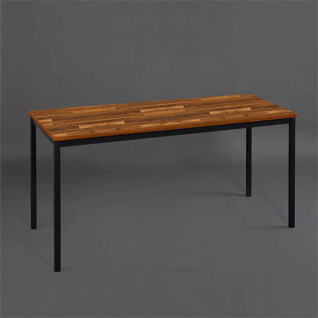63" Wood and Metal Computer Desk P116