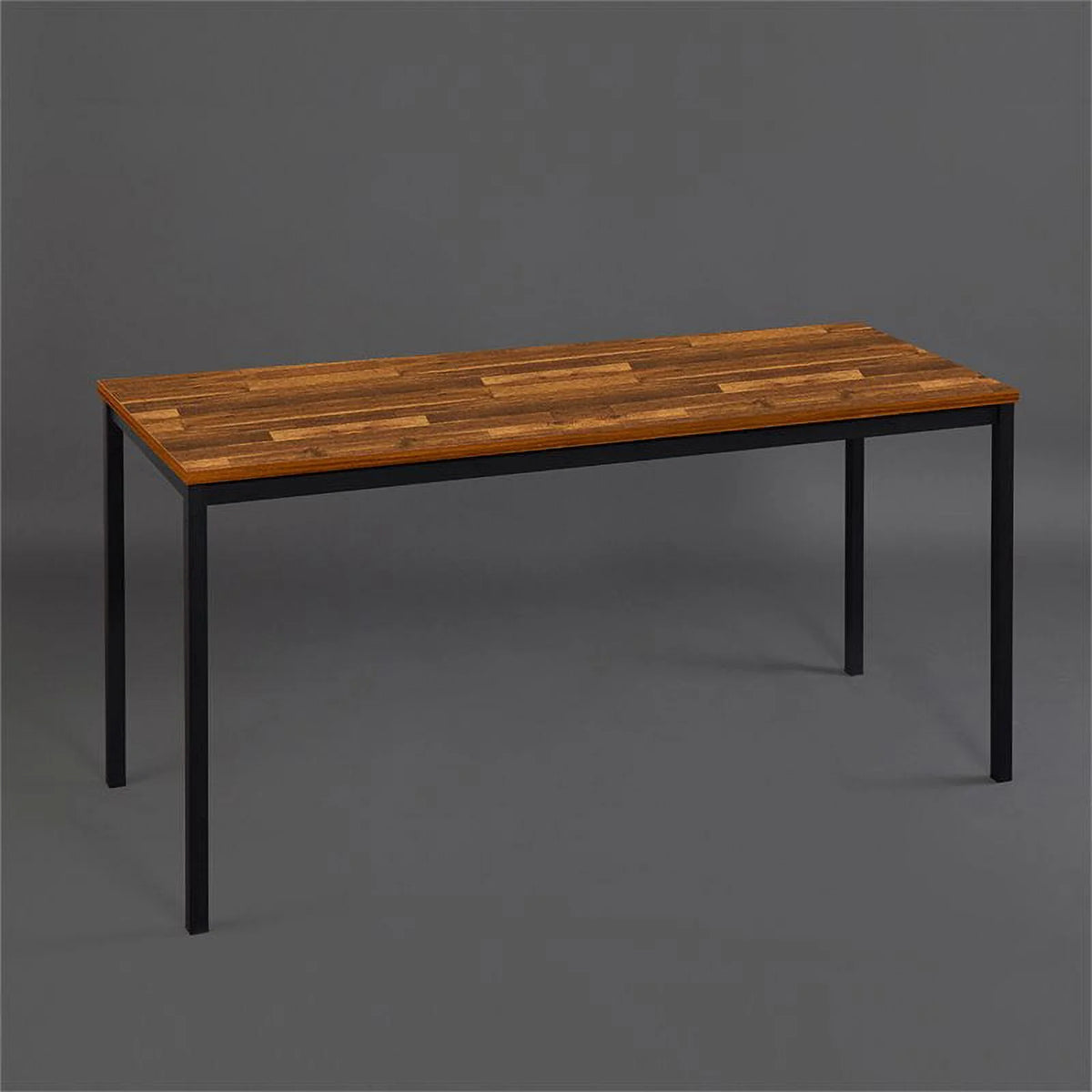 63" Wood and Metal Computer Desk P116
