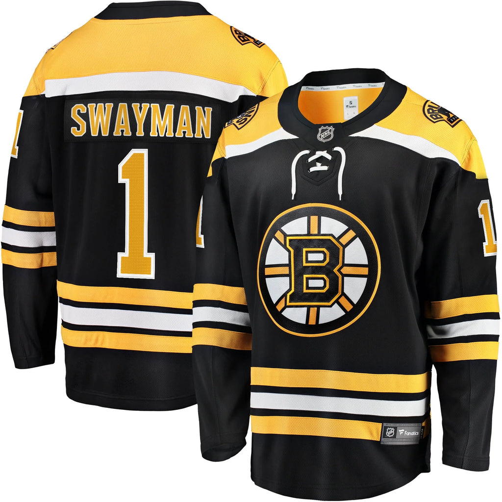 Men's Black Replica Jersey J248596