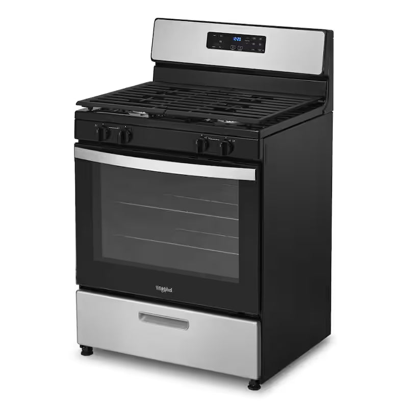 4 Burner Freestanding Gas Range Stainless Steel L7740