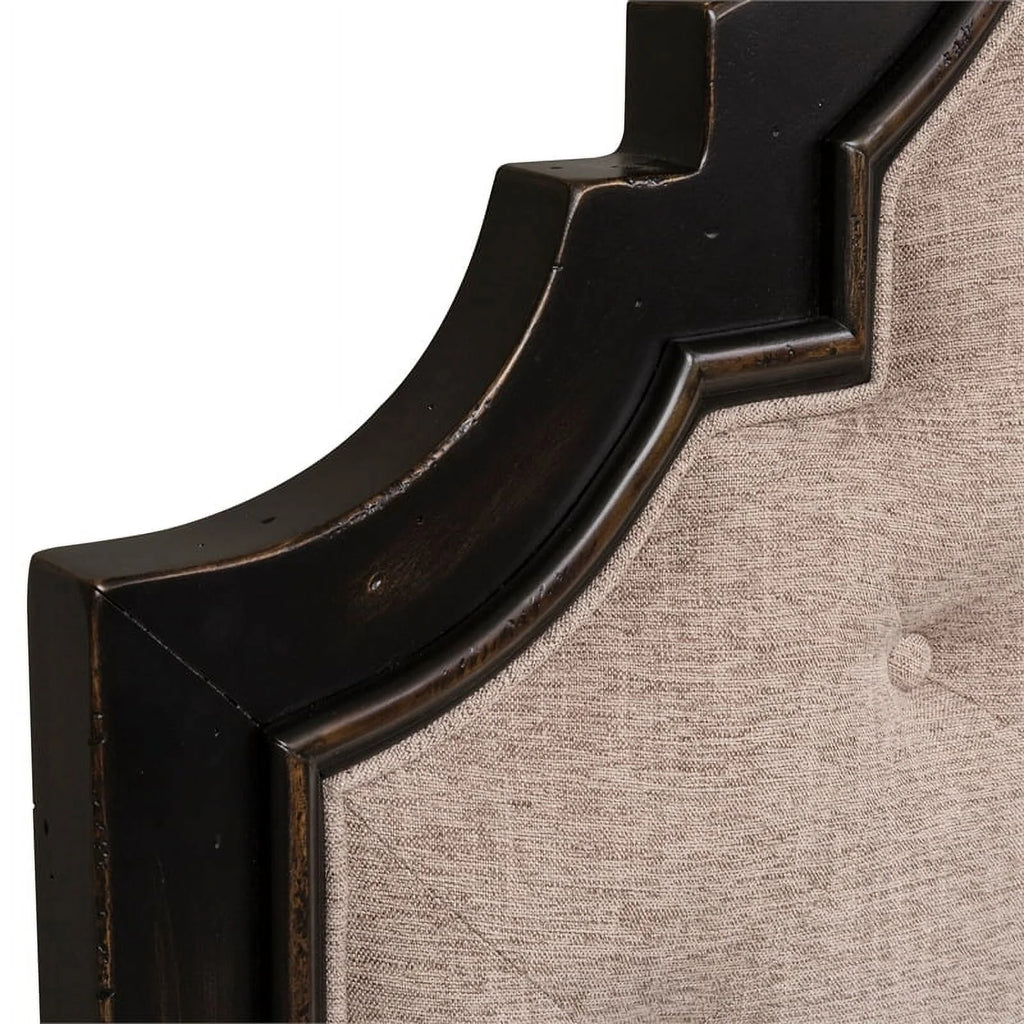 Black Queen Uph Headboard K6863