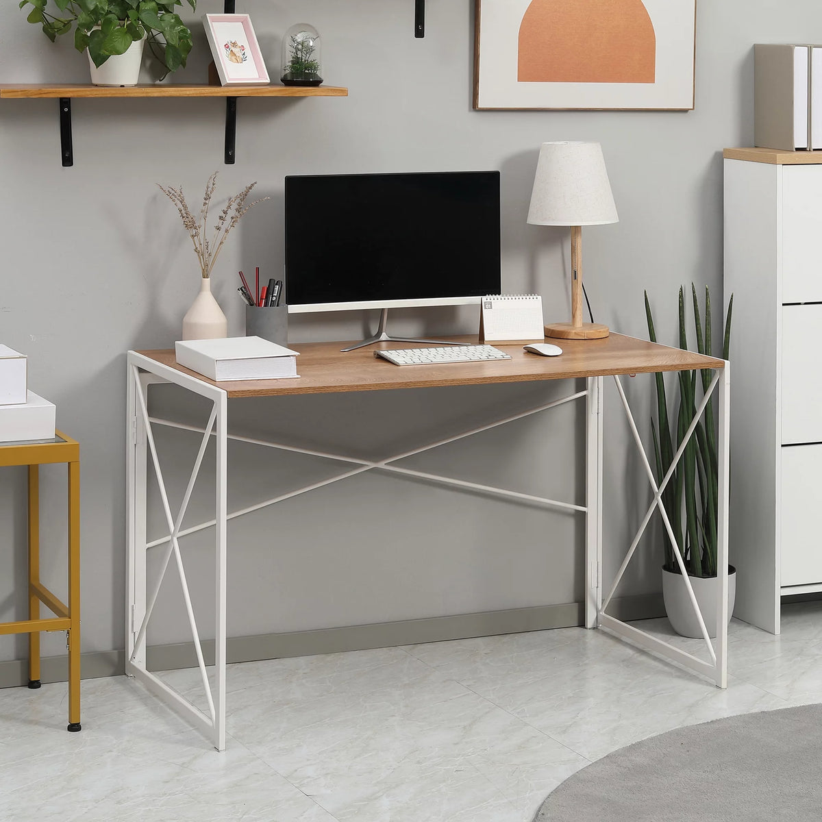 47.25" Folding Computer Writing Desk I237639