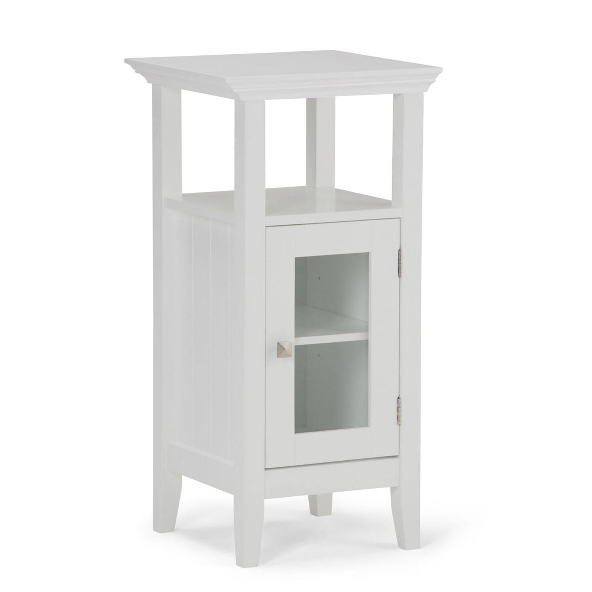 Pure White Floor Storage Bath Cabinet K273771